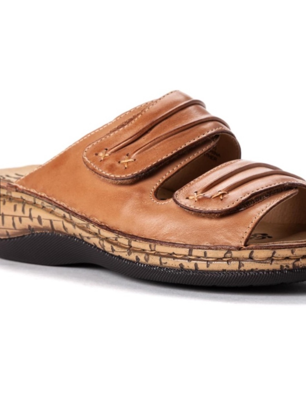 Propet Leather Women’s June Sandals Sz.7 LEATHER -NEW IN BOX msrp:$149.00